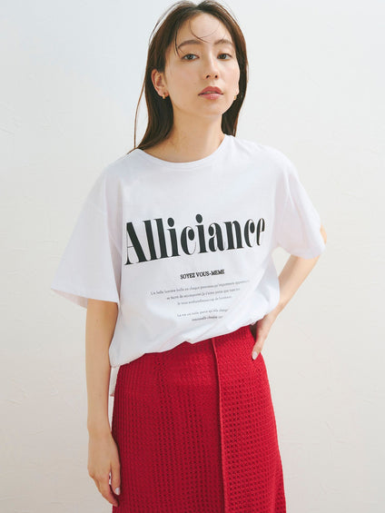 ロゴTシャツ《手洗い可能》