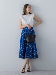 フレンチスリーブカットソー ≪手洗い可能≫