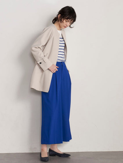 【大きいサイズ】【ECOBLUE】ストレッチパンツ≪洗濯機で洗える≫