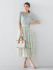 シアーカットトップス≪手洗い可能≫