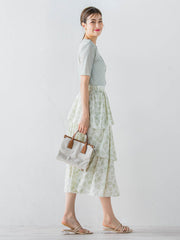 シアーカットトップス≪手洗い可能≫