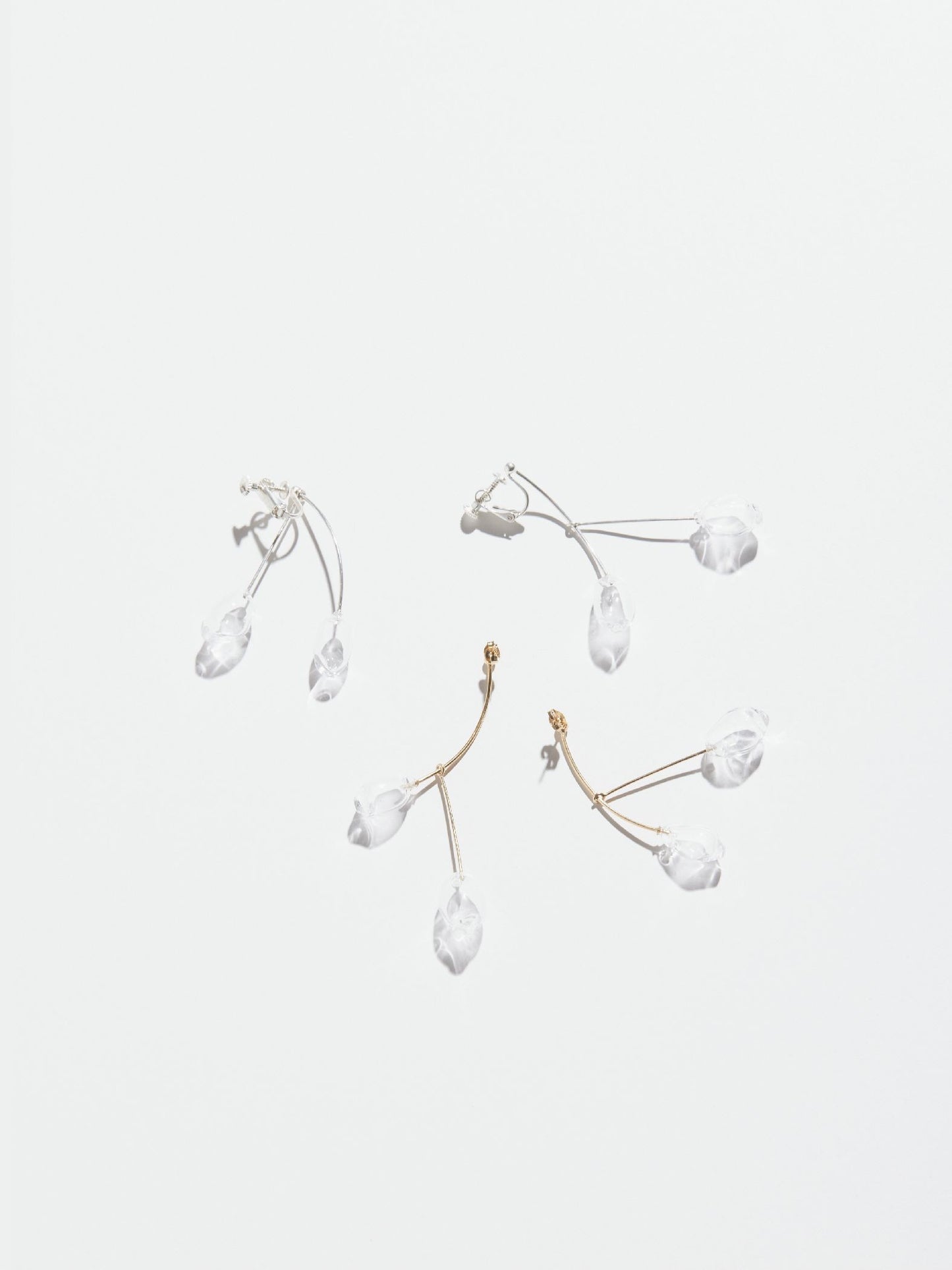 【雑誌掲載 / JLounge限定】《 Damia pierce 》　パフュームガラスピアス