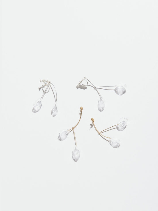 【雑誌掲載 / JLounge限定】《 Damia pierce 》　パフュームガラスピアス