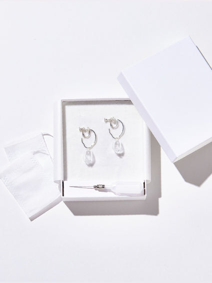 【JLounge限定】《 Venus earring 》　パフュームガラスイヤリング