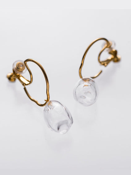 【JLounge限定】《 Venus earring 》　パフュームガラスイヤリング