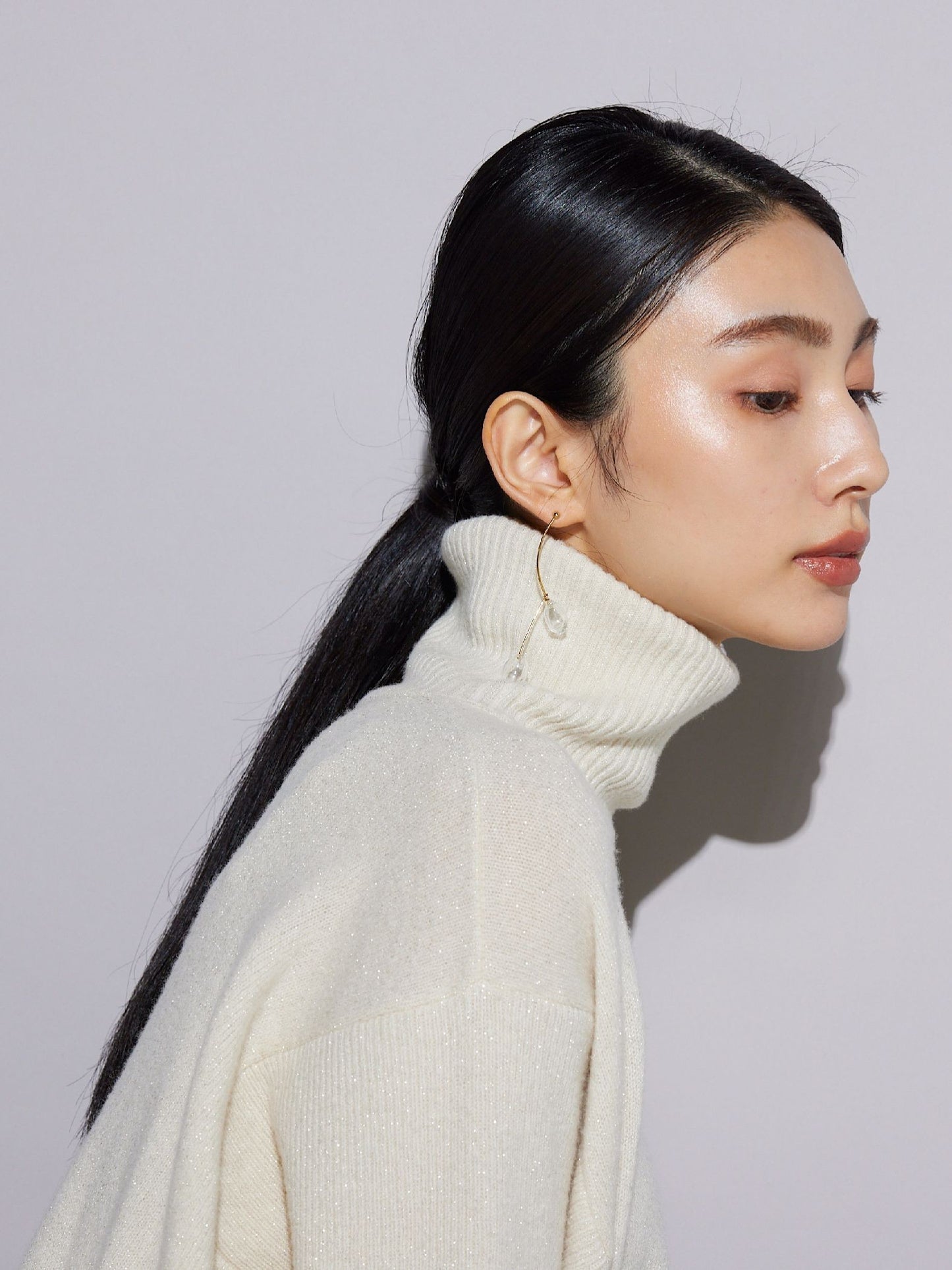 【雑誌掲載 / JLounge限定】《 Damia pierce 》　パフュームガラスピアス