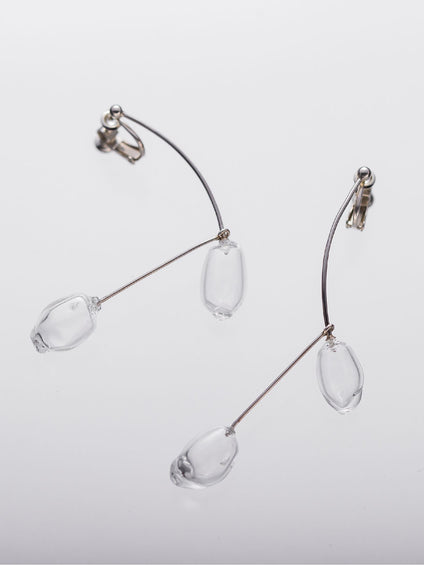 【JLounge限定】《 Damia earring 》　パフュームガラスイヤリング