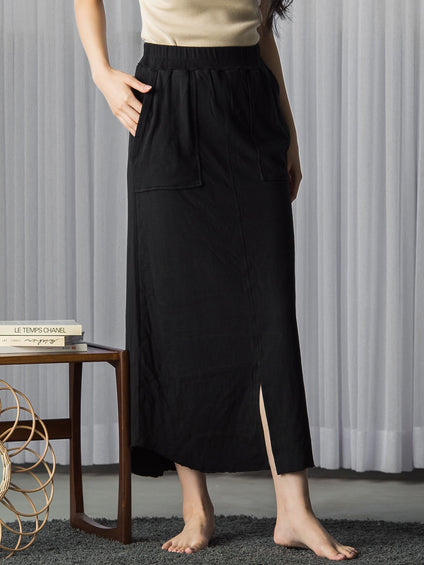 とろけるような至福の肌心地 HEAVENLY COTTON Working skirt ≪手洗い可能/サスティナブル素材使用≫