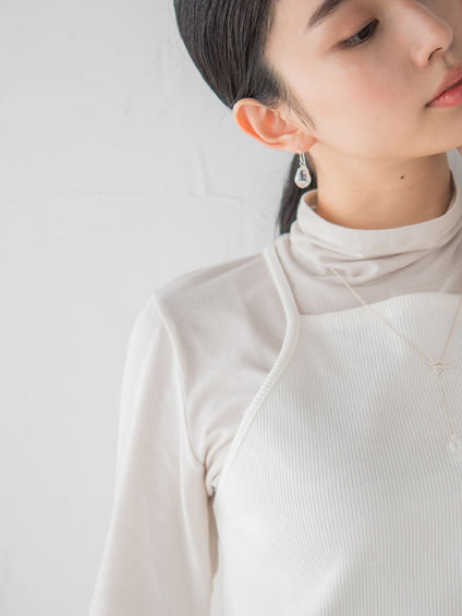 【JLounge限定】《 Sol pierce 》　パフュームガラスピアス