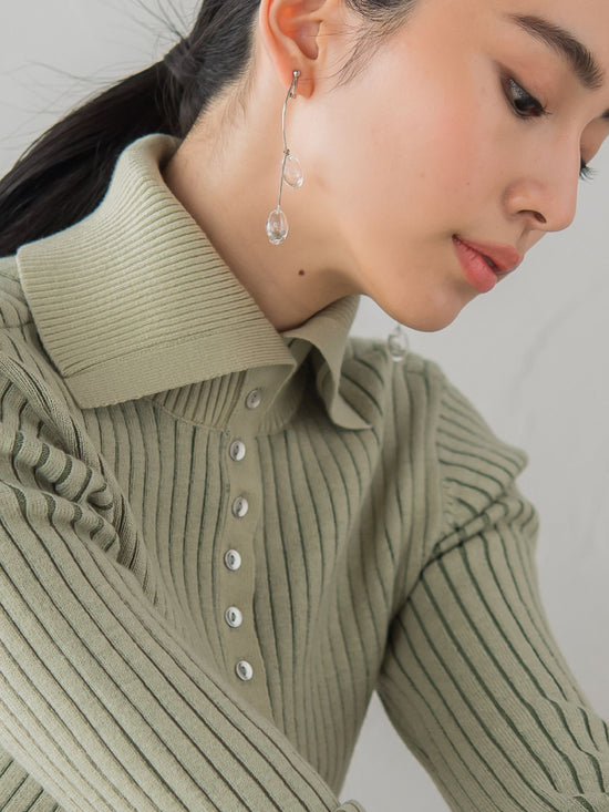 【雑誌掲載 / JLounge限定】《 Damia pierce 》　パフュームガラスピアス
