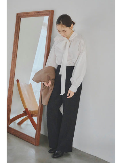 ウールツィードパンツ
