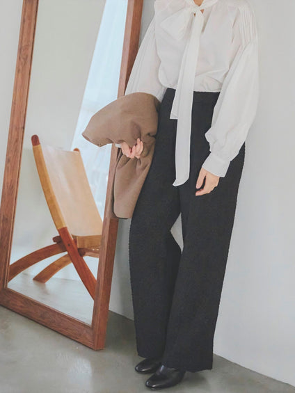 ウールツィードパンツ