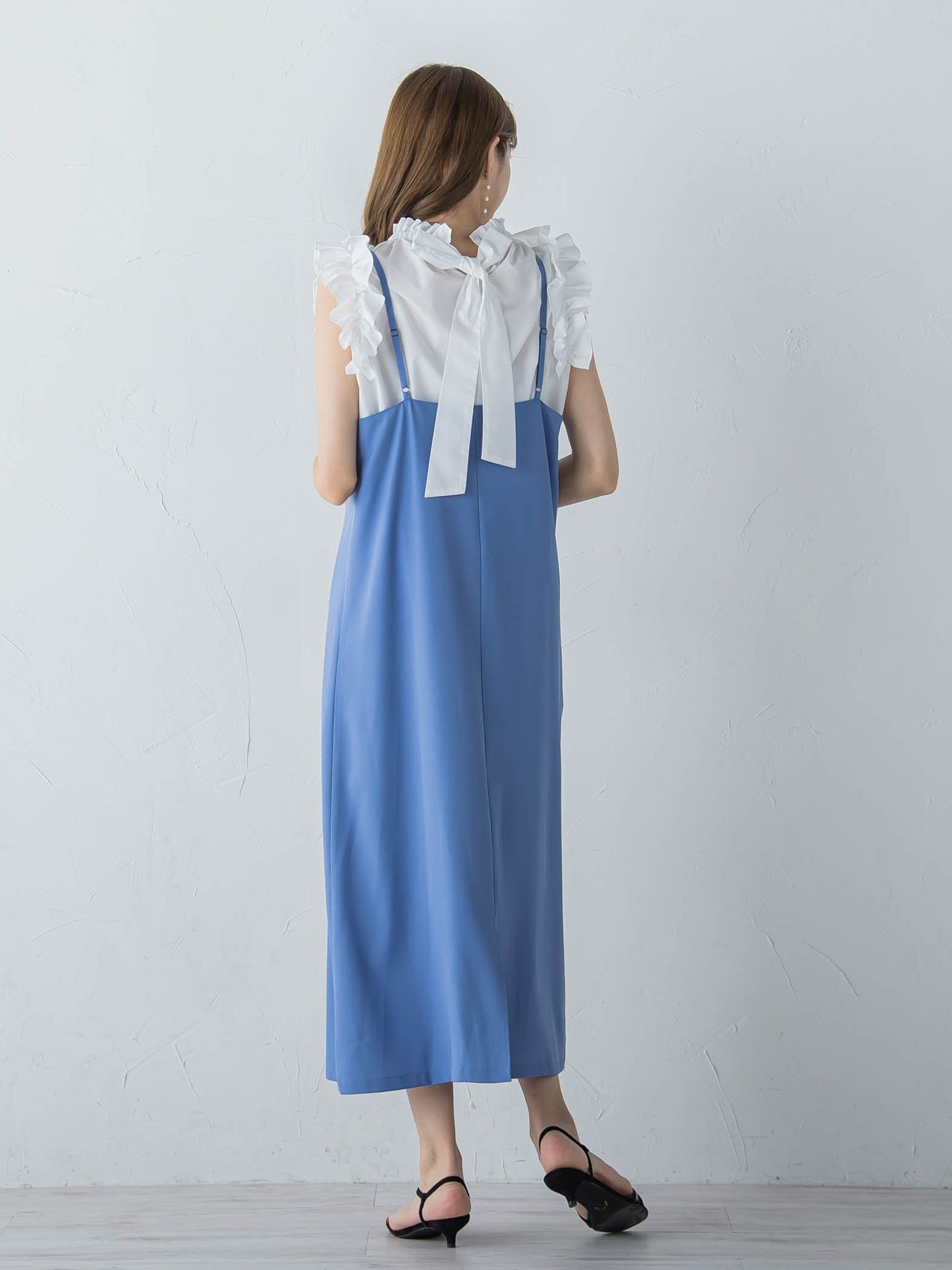 マキシキャミワンピース ≪手洗い可能≫
