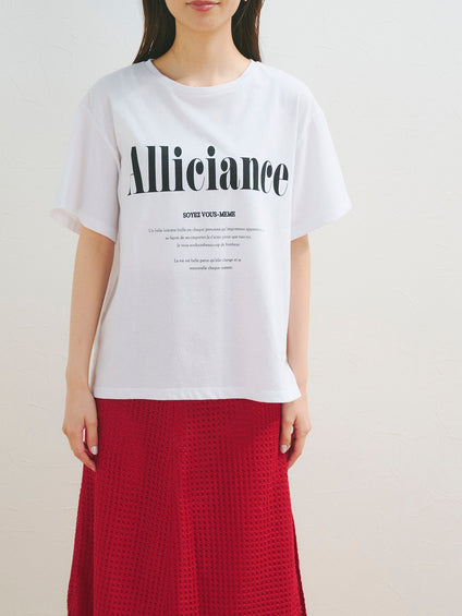 ロゴTシャツ《手洗い可能》