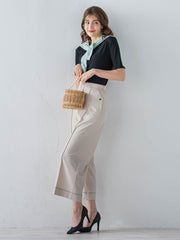 シアーカットトップス≪手洗い可能≫