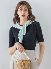 シアーカットトップス≪手洗い可能≫