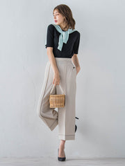 シアーカットトップス≪手洗い可能≫