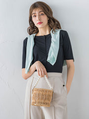 シアーカットトップス≪手洗い可能≫