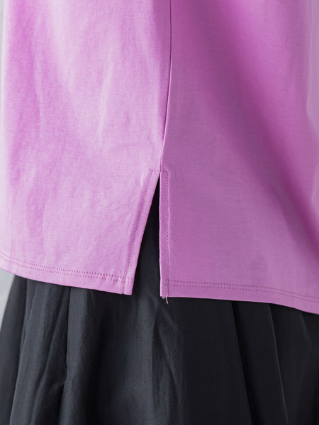 フレンチスリーブカットソー ≪手洗い可能≫