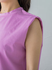 フレンチスリーブカットソー ≪手洗い可能≫