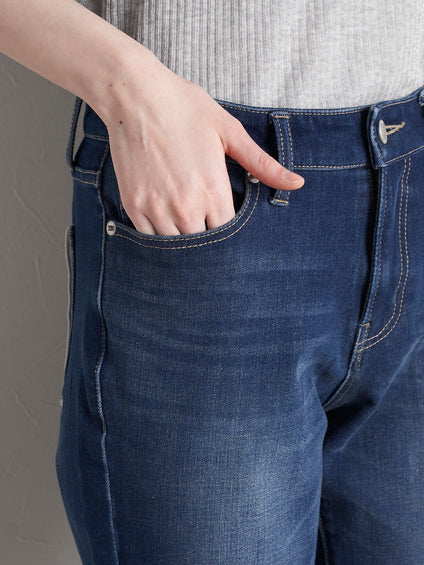 【極】イスコマルチ4WAYデニムパンツ≪洗濯機で洗える≫