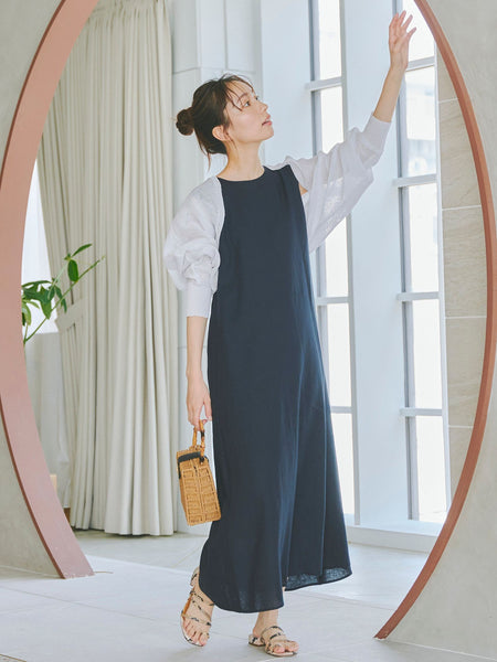麻調ニットカーディガン≪手洗い可能≫ | Droite lautreamont