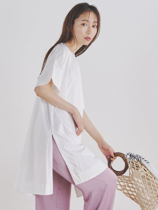 チュニックTシャツ≪洗濯機で洗える≫