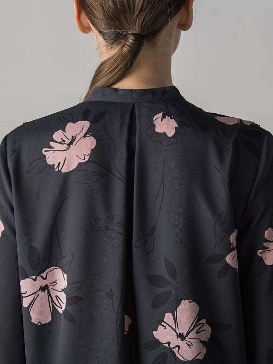 FLOWER PRINT BLOUSE