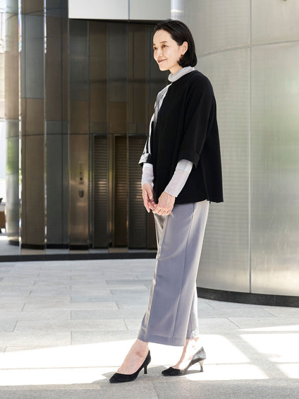 【WEB別注】きれいめリラクシーストレッチパンツ