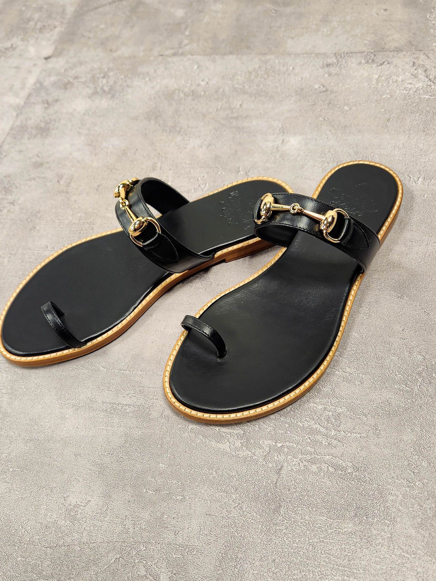 【il Sandalo of Capri】ビットフラットサンダル