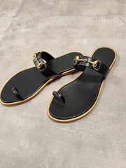 【il Sandalo of Capri】ビットフラットサンダル