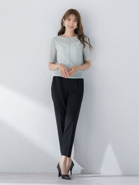 シアーカットトップス≪手洗い可能≫