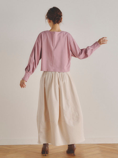 コンパクトミニ裏毛プルオーバー≪洗濯機で洗える≫