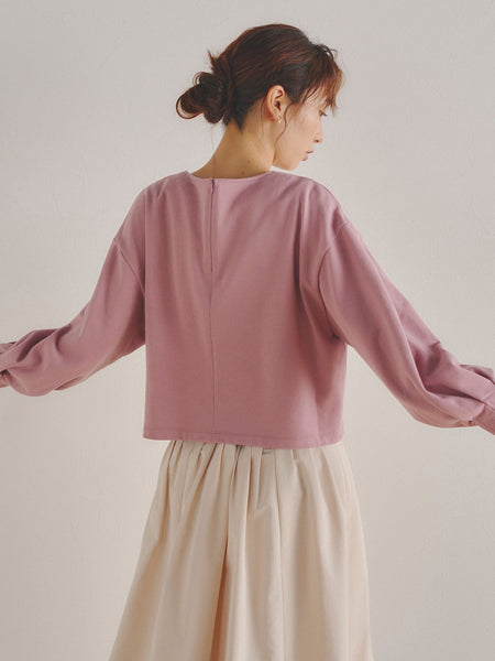 コンパクトミニ裏毛プルオーバー≪洗濯機で洗える≫