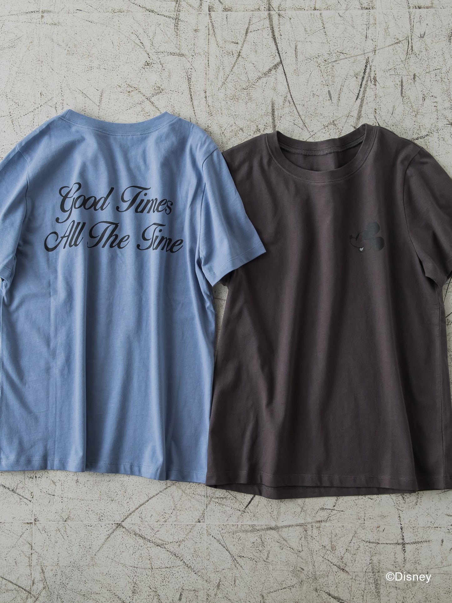 【DISNEY/ディズニー ミッキーマウス】MICKEYコンパクトサイズTシャツ《洗濯機で洗える》