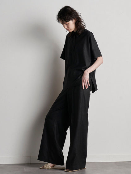 【大きいサイズ】【極】シワになりにくいファージュストレッチパンツ《吸湿速乾/洗濯機で洗える》