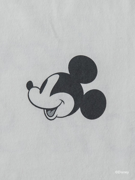 【DISNEY/ディズニー ミッキーマウス】MICKEYコンパクトサイズTシャツ《洗濯機で洗える》