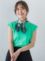 フレンチスリーブカットソー ≪手洗い可能≫