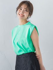 フレンチスリーブカットソー ≪手洗い可能≫