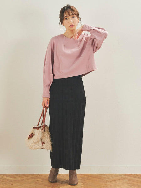 コンパクトミニ裏毛プルオーバー≪洗濯機で洗える≫