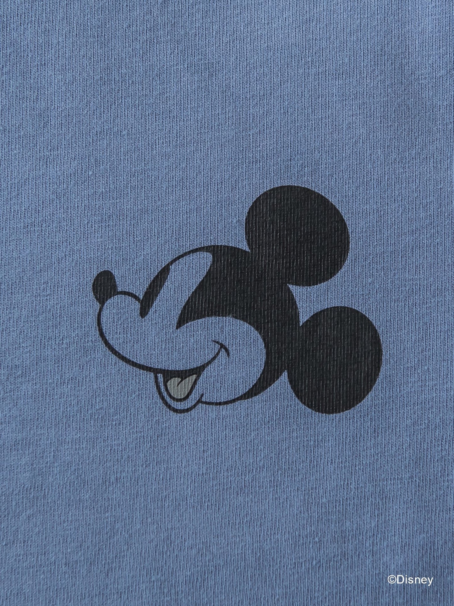 【DISNEY/ディズニー ミッキーマウス】MICKEYコンパクトサイズTシャツ《洗濯機で洗える》