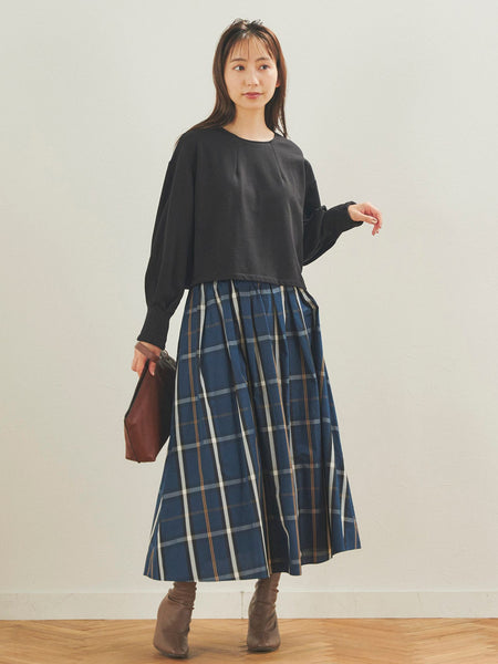 コンパクトミニ裏毛プルオーバー≪洗濯機で洗える≫