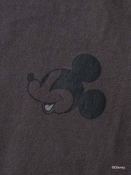 【DISNEY/ディズニー ミッキーマウス】MICKEYコンパクトサイズTシャツ《洗濯機で洗える》