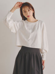 コンパクトミニ裏毛プルオーバー≪洗濯機で洗える≫