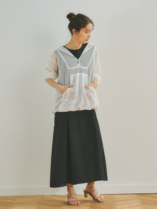 メッシュアノラックシャツ