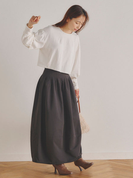 コンパクトミニ裏毛プルオーバー≪洗濯機で洗える≫