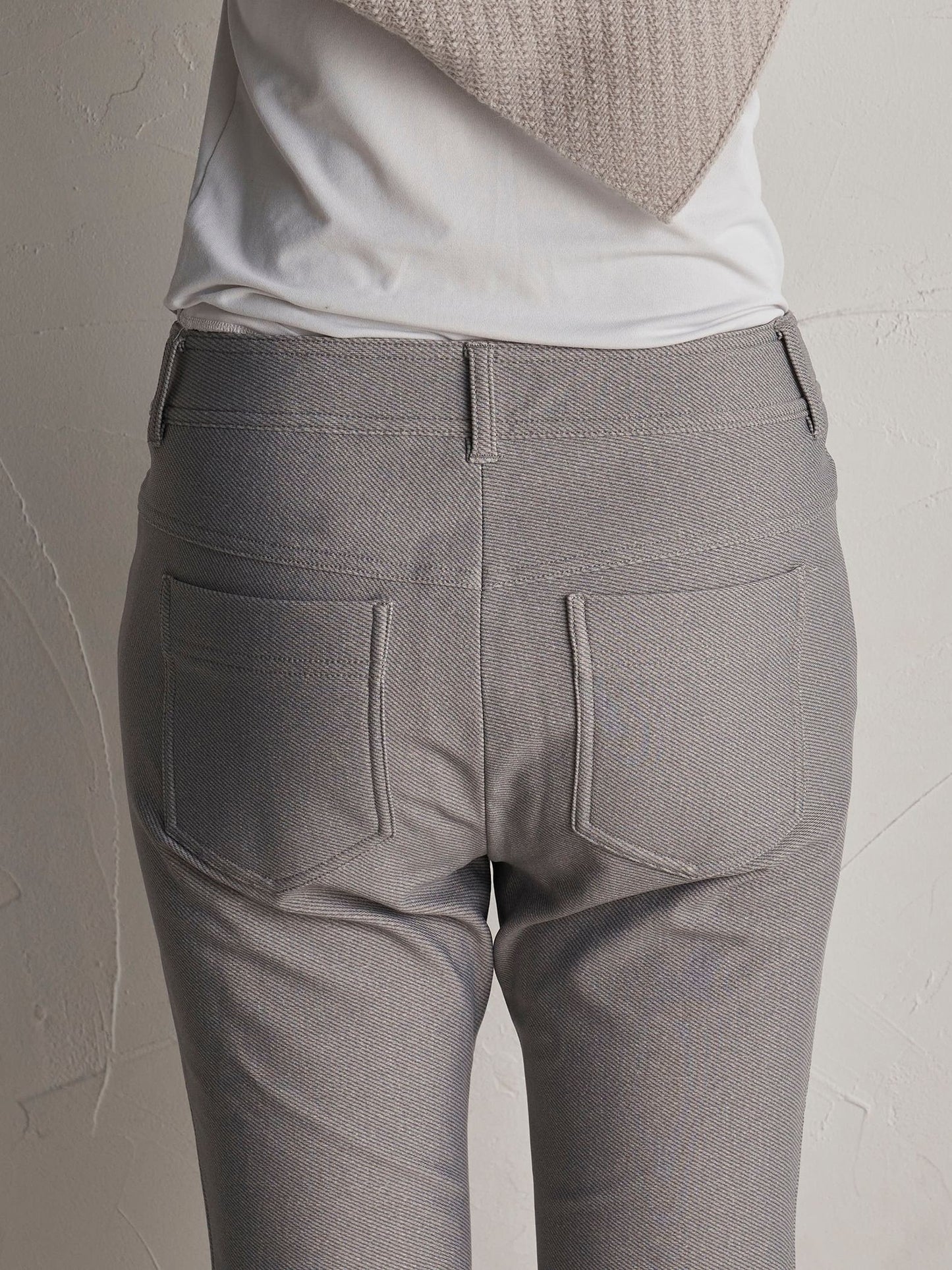 ツィードハイテンション起毛パンツ≪洗濯機で洗える≫