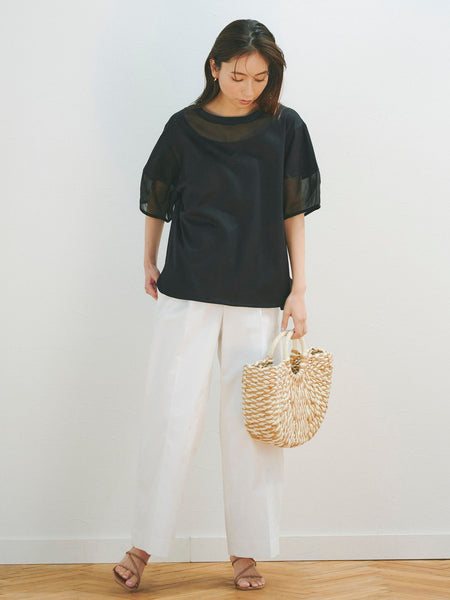 T/Cライトツイルストレッチパンツ≪洗濯機で洗える≫ | Droite