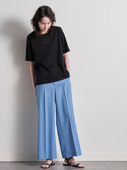 【大きいサイズ】【極】シワになりにくいファージュストレッチパンツ《吸湿速乾/洗濯機で洗える》