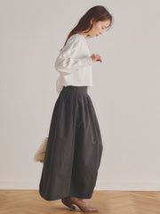 コンパクトミニ裏毛プルオーバー≪洗濯機で洗える≫